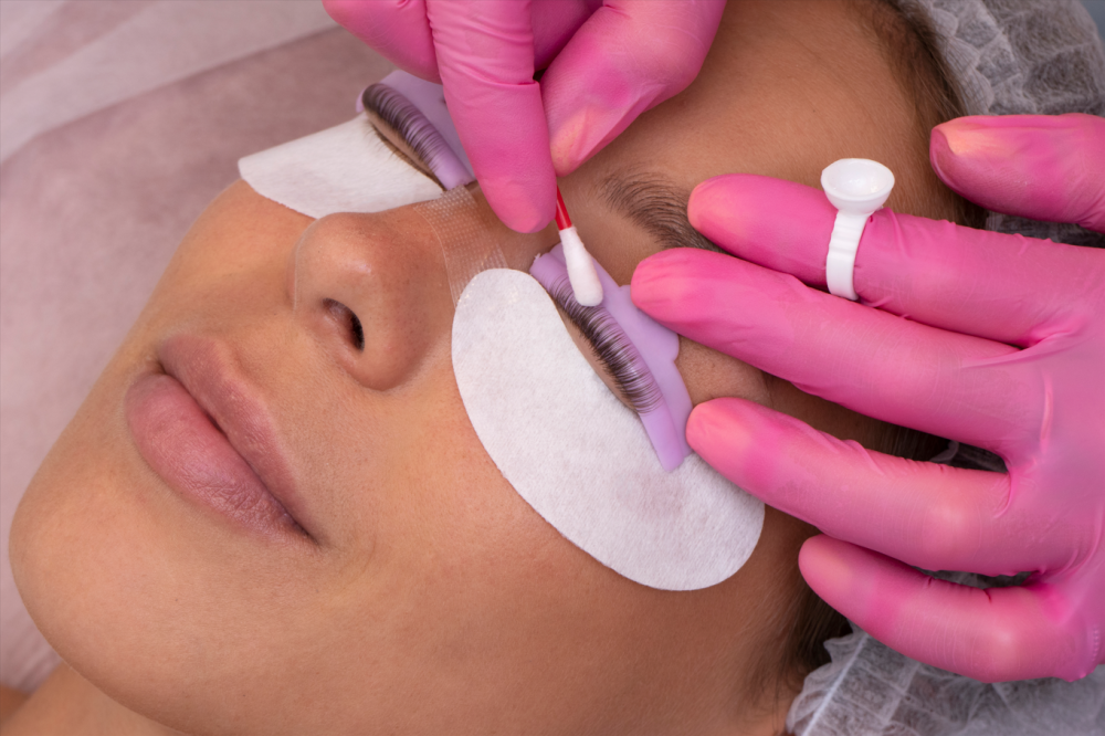 Réhaussement de cils acceuil